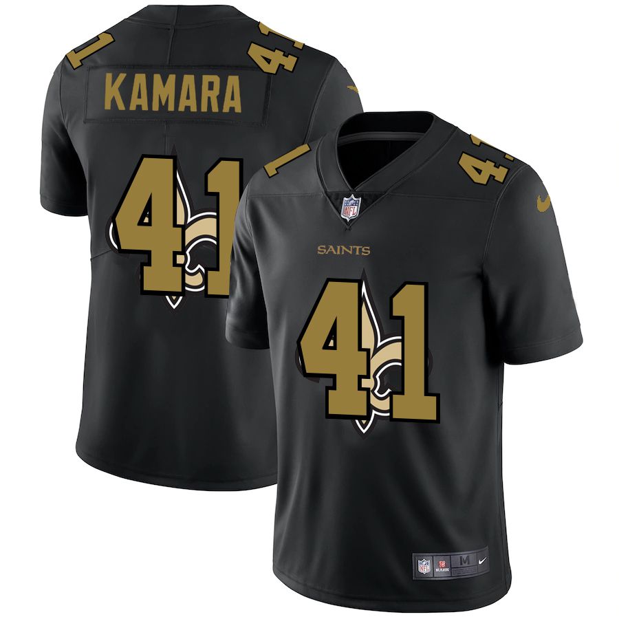 Men New Orleans Saints #41 Kamara Black shadow Nike NFL Jersey->more nhl jerseys->NHL Jersey
